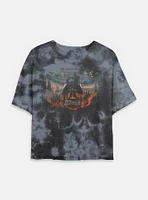 Star Wars Episode III: Revenge Of The Sith 20th Anniversary Scenic Poster Tie Dye Crop Womens T-Shirt