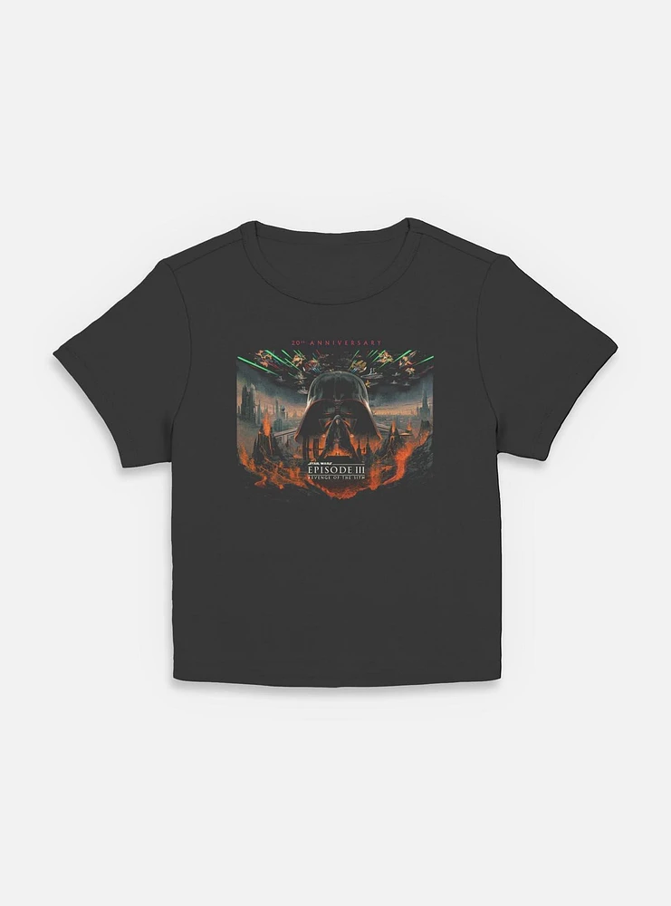 Star Wars Episode III: Revenge Of The Sith 20th Anniversary Scenic Poster Women Baby T-Shirt