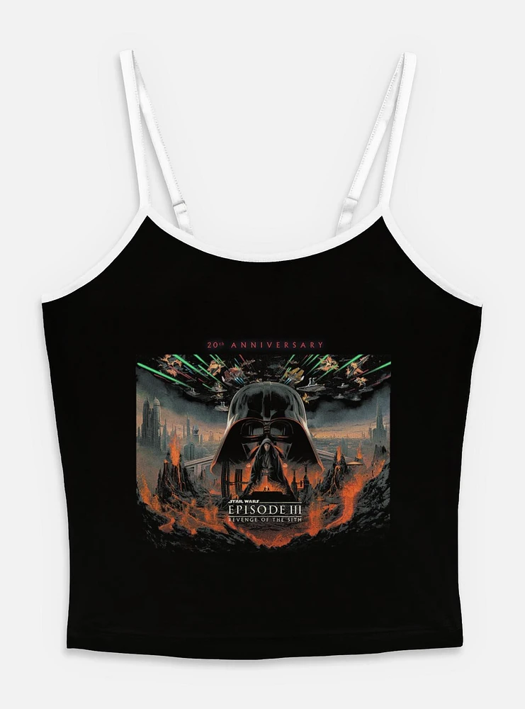 Star Wars Episode III: Revenge Of The Sith 20th Anniversary Scenic Poster Womens Cami