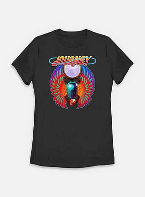 Journey Scarab Crystal Womens T-Shirt