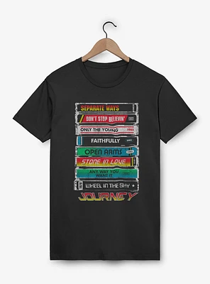 Journey Tape Deck Hits T-Shirt