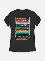 Journey Tape Deck Hits Womens T-Shirt