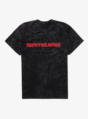 Happy Gilmore Block Logo Mineral Wash T-Shirt
