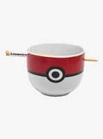 Pokémon Poké Ball Ramen Bowl With Chopsticks