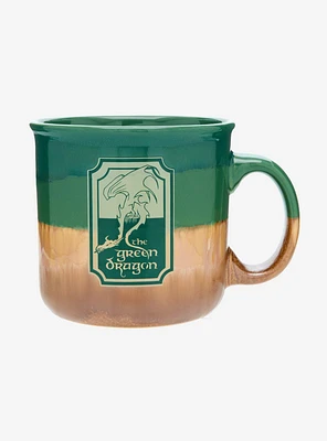The Lord of the Rings The Green Dragon Reactive Glazed Mug
