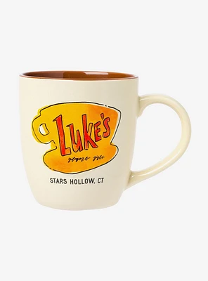 Gilmore Girls Luke's Diner Stars Hollow Mug