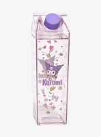 Sanrio Kuromi Purple Milk Carton Water Bottle