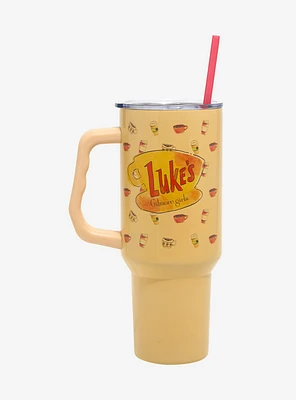 Gilmore Girls Luke's Diner Straw Tumbler With Handle