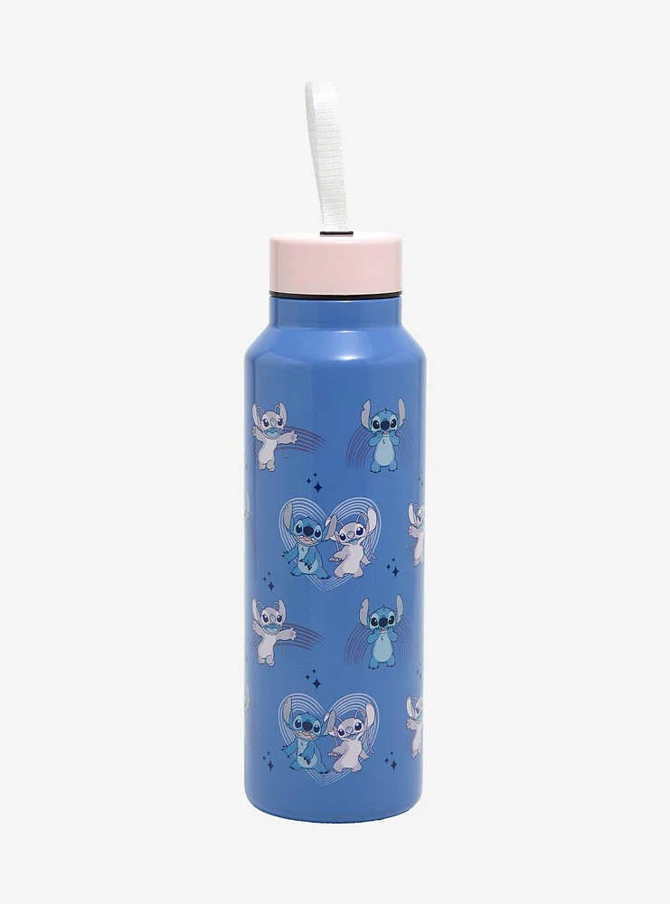 Disney Lilo & Stitch Angel & Stitch Water Bottle