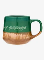 The Lord of The Rings Elven Script Glazed Mug