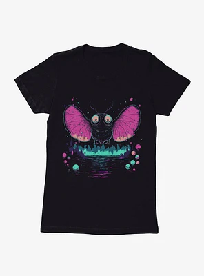 Mothman Bubbles Womens T-Shirt