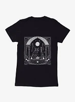 Black Cat Ritual Womens T-Shirt