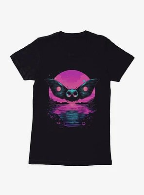 Mothman Midnight Sun Horizon Womens T-Shirt