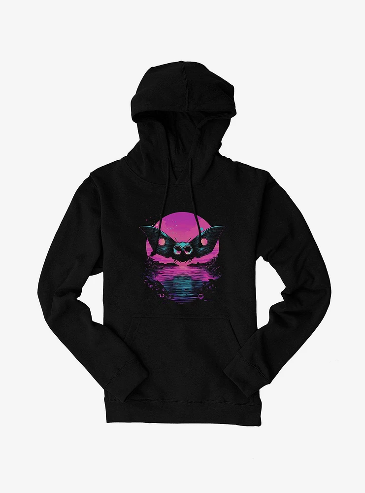 Mothman Midnight Sun Horizon Hoodie