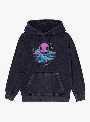 Sea Bubble Monster Mineral Wash Hoodie