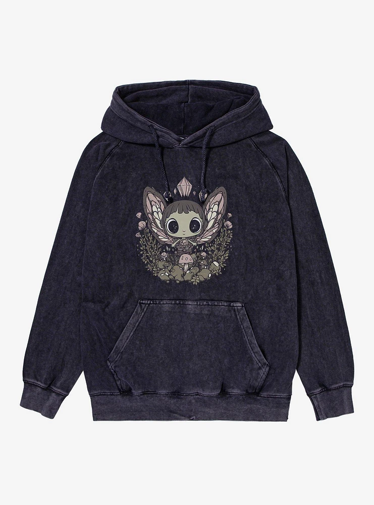 Crystal Fairy Mineral Wash Hoodie