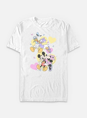 Disney Mickey Mouse Couple Of Loves Big & Tall T-Shirt