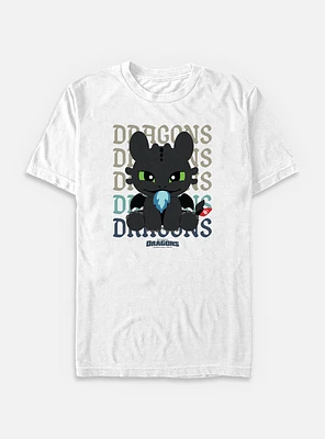 How To Train Your Dragon Dragons Racers Big & Tall T-Shirt