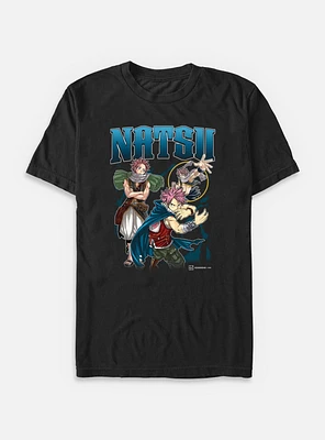 Fairy Tail Natsu Multi Pose Big & Tall T-Shirt