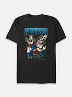 Fairy Tail Natsu Multi Pose Big & Tall T-Shirt
