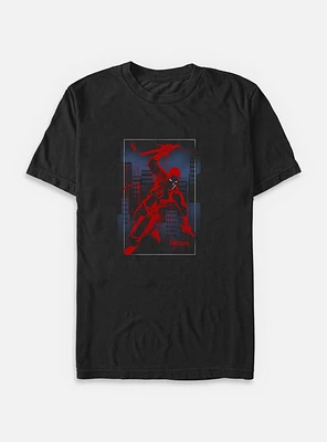 Marvel Daredevil Cityscape Graffiti Big & Tall T-Shirt