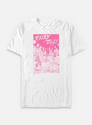 Fairy Tail Summer Festival Big & Tall T-Shirt