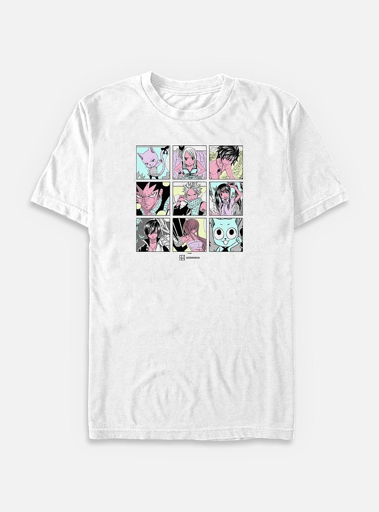 Fairy Tail Box Pop Big & Tall T-Shirt