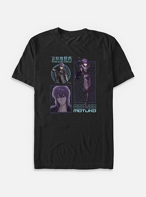 Ghost the Shell Motoko Schematic Big & Tall T-Shirt