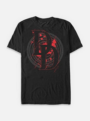 Marvel Daredevil Logo Circle Big & Tall T-Shirt