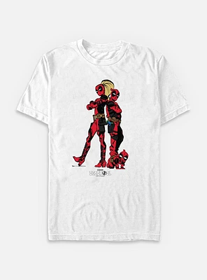 Marvel Deadpool & Wolverine Ladypool Family Big Tall T-Shirt