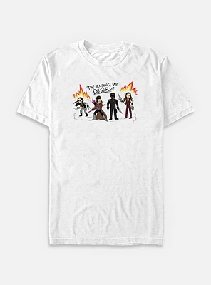 Marvel Deadpool & Wolverine The Ending We Deserve Big Tall T-Shirt