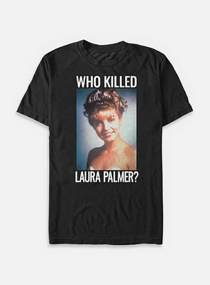 Twin Peaks Laura Palmer Missing Poster Big & Tall T-Shirt
