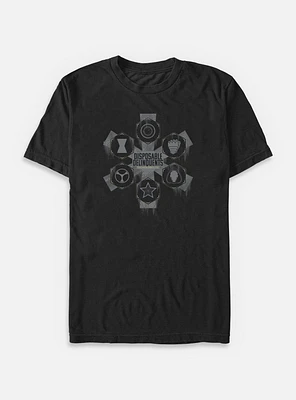Marvel Thunderbolts* Disposable Delinquents Logos Big & Tall T-Shirt