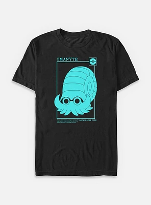 Pokemon Omanyte Card Big & Tall T-Shirt