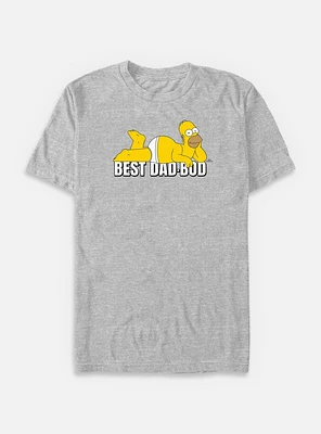 The Simpsons Homer Best Dad Bod Big & Tall T-Shirt
