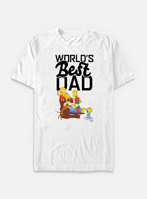 The Simpsons Homer Best Dad Big & Tall T-Shirt