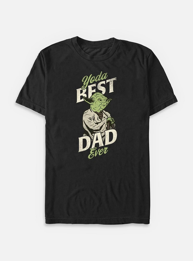Star Wars Yoda Best Dad Ever Big & Tall T-Shirt