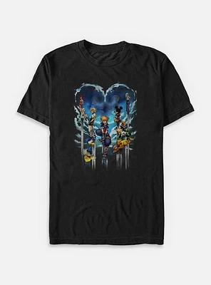 Disney Kingdom Hearts Clouded Horizon Big & Tall T-Shirt