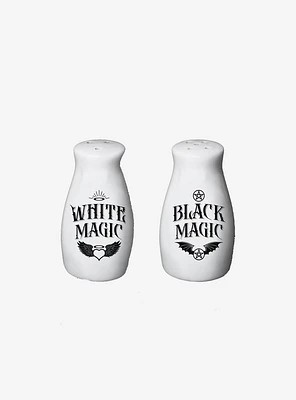 Alchemy of England White Magic & Black Magic Salt & Pepper Shaker Set