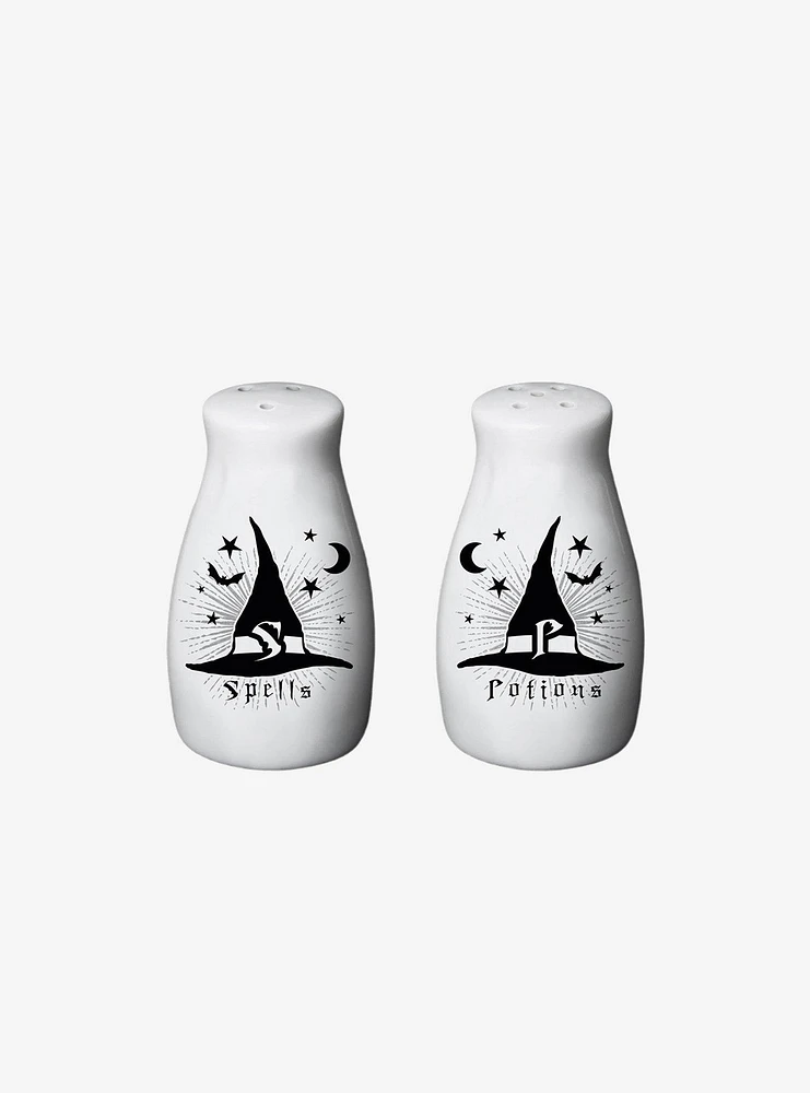 Alchemy of England Spells & Potions Salt & Pepper Shaker Set