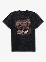 Sonic X Shadow Generations: Dark Beginnings Collage Mineral Wash T-Shirt