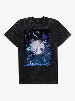 Sonic X Shadow Generations: Dark Beginnings Full Moon Mineral Wash T-Shirt