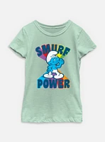 The Smurfs Smurf Power Youth Girls T-Shirt