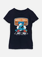 The Smurfs Basketball Better Together  Youth Girls T-Shirt