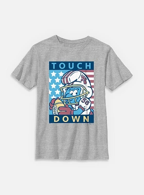 The Smurfs Smurf Touch Down Youth T-Shirt