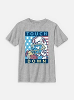 The Smurfs Smurf Touch Down Youth T-Shirt