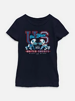 The Smurfs Blues vs Football Youth Girls T-Shirt