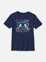 The Smurfs Blues vs Football Youth T-Shirt