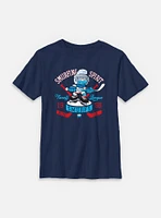 The Smurfs Smurfing Spirit Hockey Youth T-Shirt