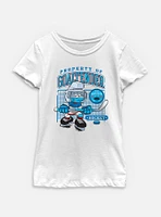 The Smurfs Property Of Goalternder Hockey Youth Girls T-Shirt
